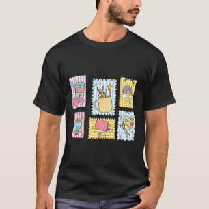Erzieherin Stempelt Erster Schultag T-Shirt