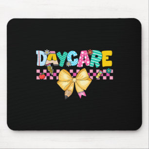 Erzieherin Tagesmutter Vorschullehrerin Rückseite Mousepad