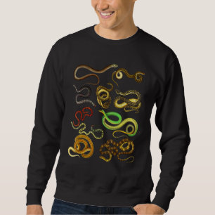 Erzieherische Schlangen Sweatshirt