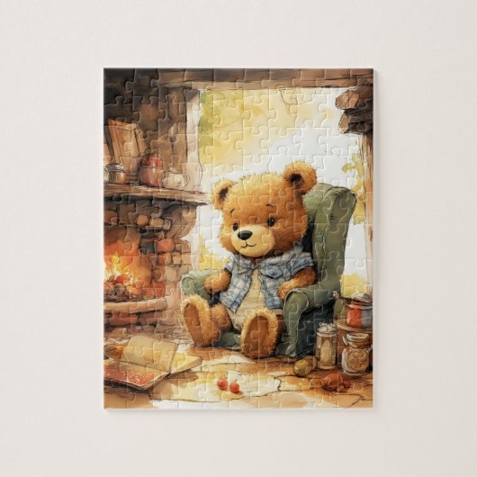 Erzieherische Teddy Bären Themenaktivität Puzzle (Vertikal)
