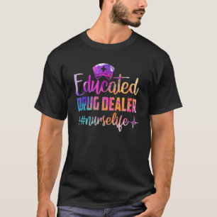 Erziehter Drogenhändler Krankenversicherung Kranke T-Shirt