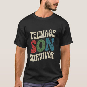 Erziehung von Teenagern Vater Mutter Vintage Teena T-Shirt