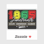 Erziehungsfeier 1865 19 aufkleber (Blatt)