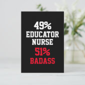 Erziehungskarte Karte (Stehend Vorderseite)