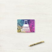 Erziehungswissenschaften minimal post-it klebezettel (Auf Schreibtisch)