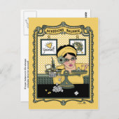 Erzielen eines Saldos_C_Postkarte Postkarte (Vorne/Hinten)