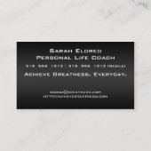 Erzielen Sie Größen-berufliche Geschäfts-Karte Visitenkarte (Rückseite)