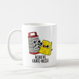 Erzielen von Gratness Funny Cheese Puns Kaffeetasse