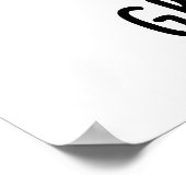 Erzielen von Gratness Funny Cheese Puns Poster (Ecke)