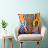 Erzulie Dantor Black Madonna Voodoo Kissen (Stuhl )