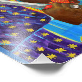 Erzulie Dantor Black Madonna Voodoo Lwa Fotodruck (Ecke)