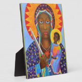 Erzulie Dantor Black Madonna Voodoo Lwa Fotoplatte (Seite)