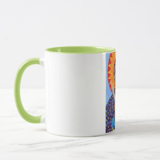 Erzulie Dantor Black Madonna Voodoo Lwa Tasse (Links)