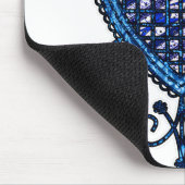 Erzulie Dantor Veve Sigil Mousepad (Ecke)