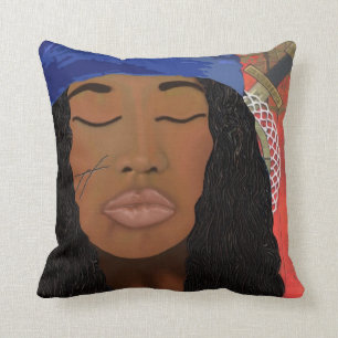 Erzulie Dantor Voodoo-Kunst-Kissen Kissen