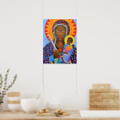 Erzulie Dantor Voodoo New Orleans Haitianisch Poster (Küche)