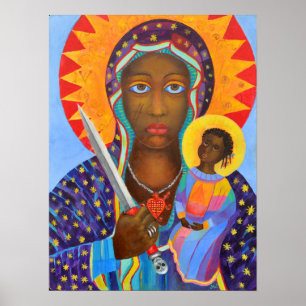 Erzulie Dantor Voodoo New Orleans Haitianisch Poster