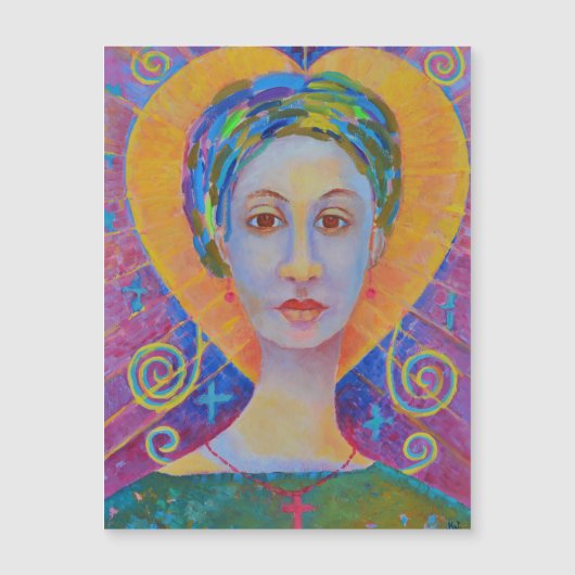 Erzulie Freda Voodoo Magnetkarte (Vorderseite)