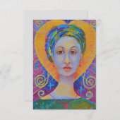 Erzulie Freda Voodoo Orleans Dantor Wudu art (Vorne/Hinten)