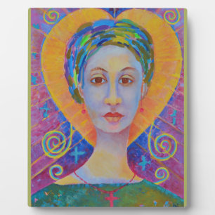 Erzulie Freda Voodoo Orleans Dantor Wudu art Fotoplatte