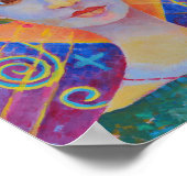 Erzulie Freda Voodoo Orleans Dantor Wudu art Poster (Ecke)