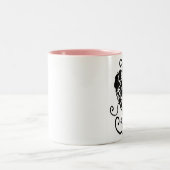 Erzulie, Voodoo-Liebe-Göttin Zweifarbige Tasse (Mittel)