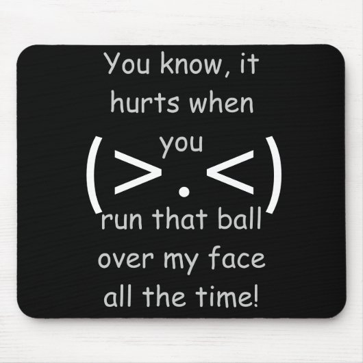 erzürntes mousepad (Vorne)