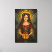ES001_Enchanting Fairy - Christmas Edition #1 Leinwanddruck (Vorderseite)
