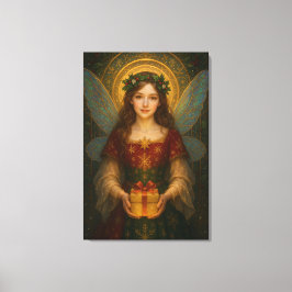 ES001_Enchanting Fairy - Christmas Edition #1 Leinwanddruck