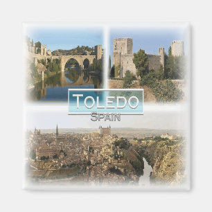 ES0133 Europa, Spanien, Toledo, Kühlschrank Magnet