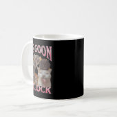Es's Goon O'clock Funny Cat Ironic Meme Me Kaffeetasse (Vorderseite Links)