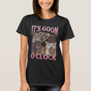 Es's Goon O'clock Funny Cat Ironic Meme Me T-Shirt