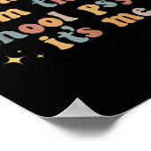 Es#39;s Hallo ich#39;m die Schulpsychik es#39;s ic Poster (Ecke)