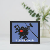es aint rudolph postkarte (Stehend Vorderseite)