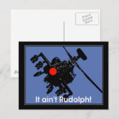 es aint rudolph postkarte (Vorne/Hinten)