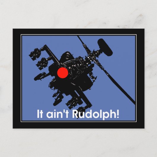 es aint rudolph postkarte (Vorderseite)