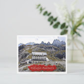 Es - Alphütte Auronzo - Dolomiti - Postkarte (Stehend Vorderseite)