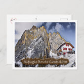 Es - Alphütte Carestiato - Dolomiti - Postkarte (Vorne/Hinten)