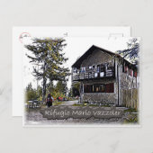 Es - Alphütte Mario Vazzoler - Dolomiti - Postkarte (Vorne/Hinten)