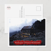 Es - Alphütte Ottone Brentari - Dolomiti - Postkarte (Vorne/Hinten)