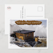 Es - Alphütte Passo Santner - Dolomiti - Postkarte (Vorne/Hinten)