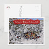 Es - Alphütte Pian di Cengia - Dolomiti - Postkarte (Vorne/Hinten)