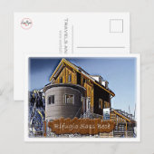 Es - Alphütte Sass Bece - Dolomiti Postkarte (Vorne/Hinten)