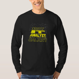 Es analysiert Cool Galaxy Job T-Shirt