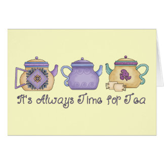 Es's immer Zeit für Tee