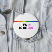 Es's sind da, um draußen zu sein button (Beispiel)