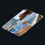ES Balearen - Mallorca - Palma - Magnet<br><div class="desc">Hier finden Sie das Andenken Ihres Urlaubs. Diese Kategorie enthält Souvenirs von vielen Orten in Europa - Spanien - Balearen - Mallorca - Palma - Blick auf Palma Bay - Almudaina Kathedrale - Strand. Erleben Sie Freunde und Verwandte mit den einzigartigen Souvenirs von Ihrer großartigen Reise! Probier uns! Code: ES0110...</div>