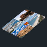ES Balearen - Mallorca - Palma - Magnet<br><div class="desc">Hier finden Sie das Andenken Ihres Urlaubs. Diese Kategorie enthält Souvenirs von vielen Orten in Europa - Spanien - Balearen - Mallorca - Palma - Blick auf Palma Bay - Almudaina Kathedrale - Strand. Erleben Sie Freunde und Verwandte mit den einzigartigen Souvenirs von Ihrer großartigen Reise! Probier uns! Code: ES0110...</div>