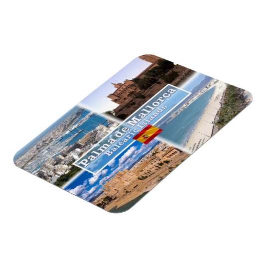 ES Balearen - Mallorca - Palma - Magnet (Linke Seite)