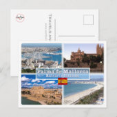 ES Balearen - Mallorca - Palma - Postkarte (Vorne/Hinten)